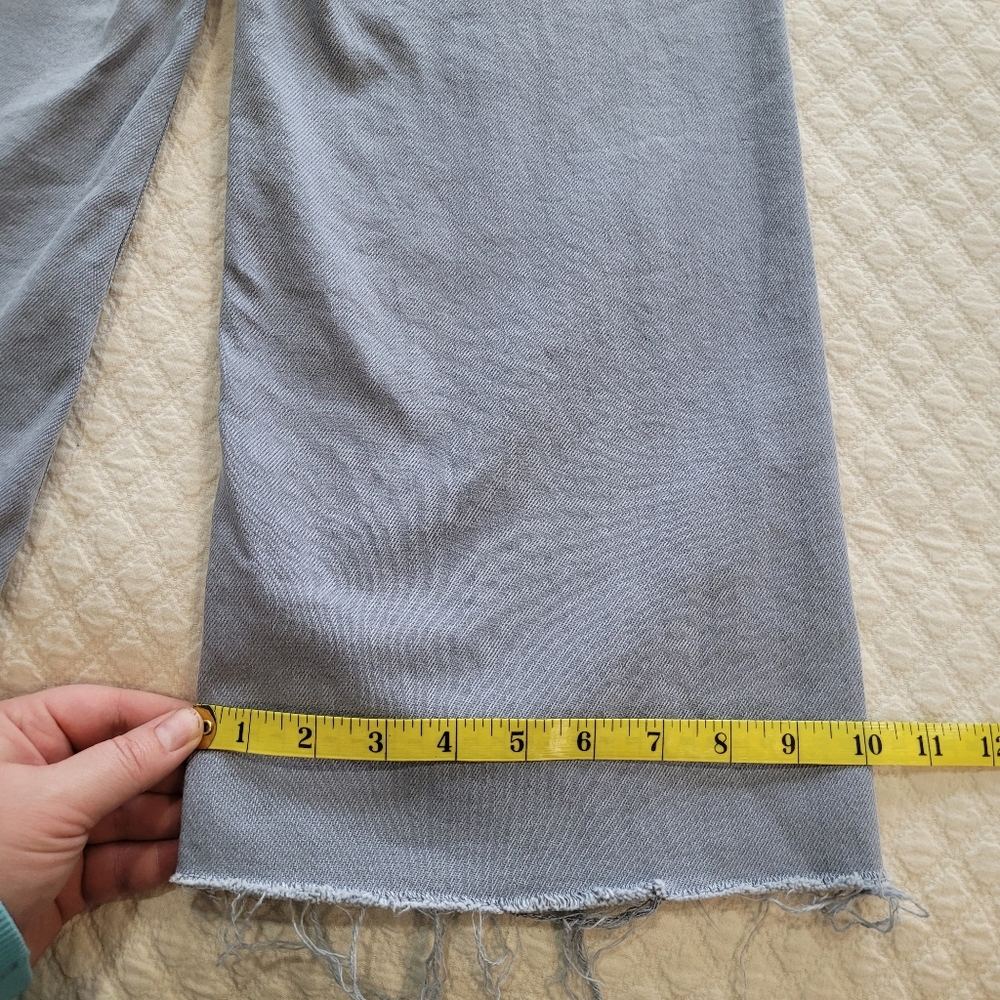 Zara Kids Gray Wide-Leg Jeans - Picture 7 of 11